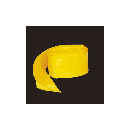 送料無料 デーチューブ 折径55(〜D29)　×300m巻　　黄色 1巻 AR-0341 アラオ 製
